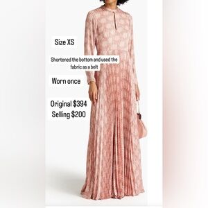 Elegant Pink Maxi Dress